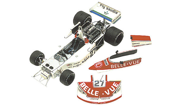 Tameo - TMK274 March 761 Williams Ford - 1977 - White Metal Car Kit - Scale 1:43, Made in Italy