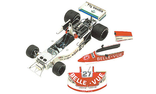 Tameo - TMK274 March 761 Williams Ford - 1977 - White Metal Car Kit - Scale 1:43, Made in Italy