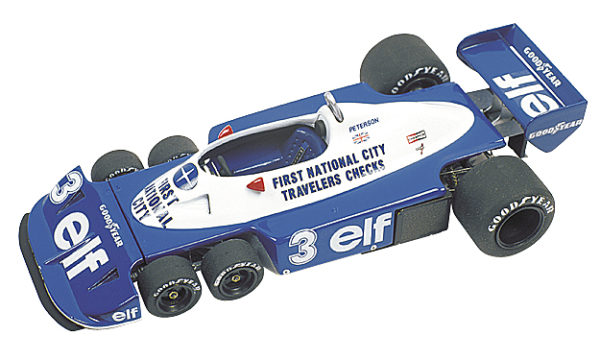 Tameo - TMK280 Tyrrell P34/2 Ford - 1977 - White Metal Car Kit - Scale 1:43, Made in Italy