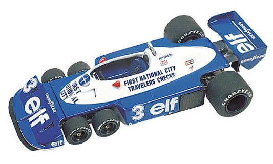 Tameo - TMK280 Tyrrell P34/2 Ford - 1977 - White Metal Car Kit - Scale 1:43, Made in Italy