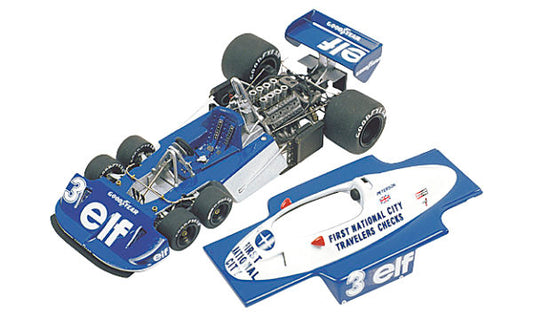 Tameo - TMK280 Tyrrell P34/2 Ford - 1977 - White Metal Car Kit - Scale 1:43, Made in Italy