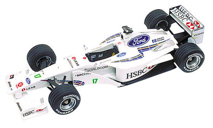 Tameo - TMK282 Stewart Sf-3 Ford - 1999 - White Metal Car Kit - Scale 1:43, Made in Italy