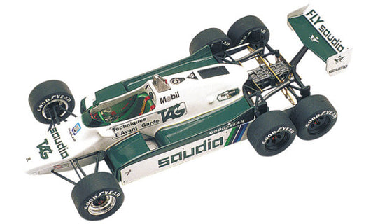 Tameo - Williams FW-08b Ford "Test Car" 1982 White Metal Car Kit Scale 1:43