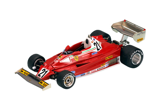 Tameo - TMK296 Ferrari 312-T2 - 1977 - White Metal Car Kit - Scale 1:43, Made in Italy