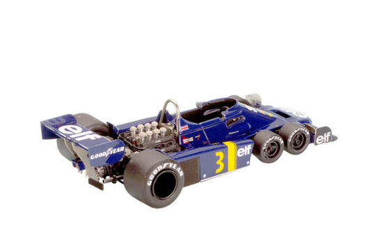 Tameo - TMK299 Tyrrell P34 Ford - 1976 - White Metal Car Kit - Scale 1:43, Made in Italy