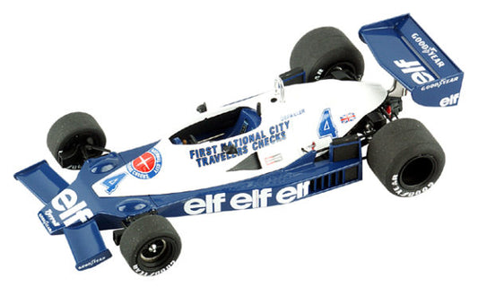 Tameo - TMK303 Tyrrell 008 Ford - 1978 - White Metal Car Kit - Scale 1:43, Made in Italy