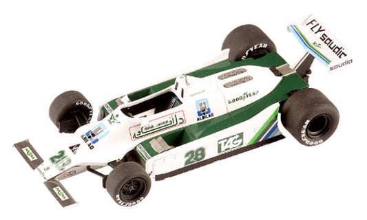 Tameo - TMK304 Williams FW-07 Ford - 1979 - White Metal Car Kit - Scale 1:43, Made in Italy