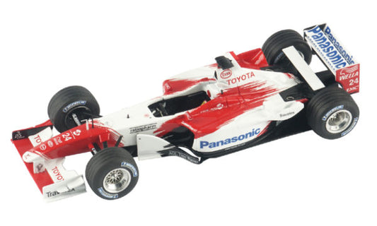 Tameo - TMK311 Toyota TF-102 - 2002- White Metal Car Kit - Scale 1:43, Made in Italy