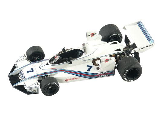 Tameo - TMK312 Brabham BT-45 Alfa Romeo "Press Version" - 1975 - White Metal Car Kit - Scale 1:43, Made in Italy