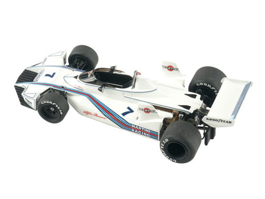Tameo - TMK312 Brabham BT-45 Alfa Romeo "Press Version" - 1975 - White Metal Car Kit - Scale 1:43, Made in Italy