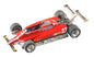 Tameo - TMK320 Ferrari 126 C2 - 1982 - White Metal Car Kit - Scale 1:43, Made in Italy