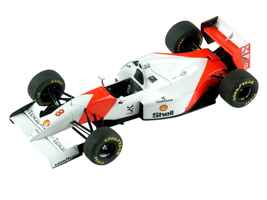 Tameo - TMK334 McLaren MP4/8 Ford Cosworth - 1993 - White Metal Car Kit - Scale 1:43, Made in Italy