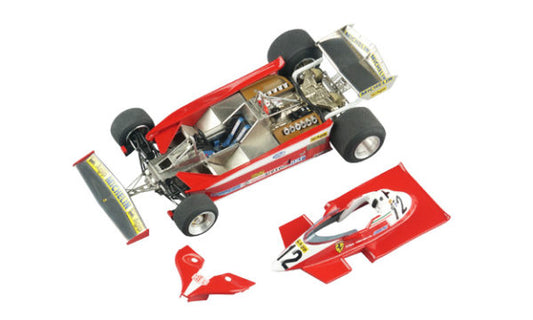 Tameo - TMK335 Ferrari 312 T3 - 1978 - White Metal Car Kit - Scale 1:43, Made in Italy