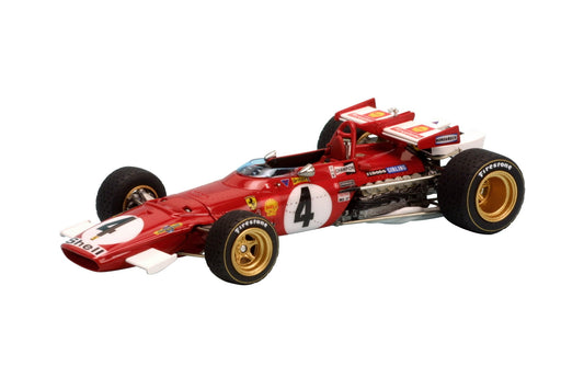 Tameo - TMK344 Ferrari 312B - 1970 - White Metal Car Kit - Scale 1:43, Made in Italy