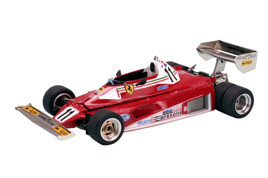 Tameo - TMK352 Ferrari 312 T2 "Test Car"- 1977 - White Metal Car Kit - Scale 1:43, Made in Italy
