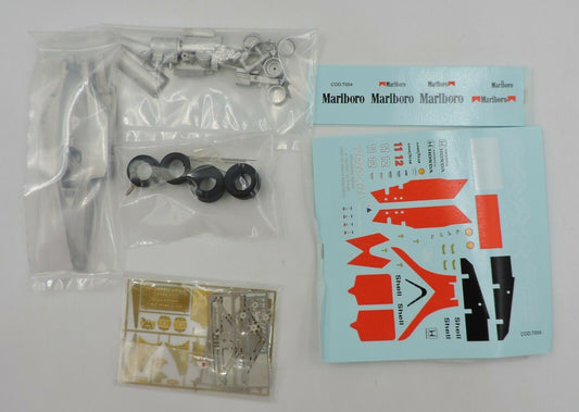 Tameo - TMK 364 McLaren Honda MP4/4 - White Metal Car Kit - Scale 1:43, RP-GB