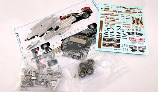 Tameo - TMK426Lotus E22 Renault - 2014 - White Metal Car Kit - Scale 1:43
