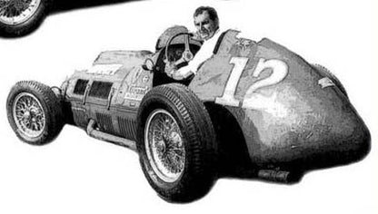 Tameo - TMK439 1952 Ferrari 375 Indianapolis Alberto Ascari with number 12