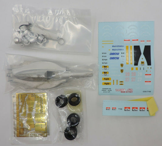 Tameo - TMK 136 Ferrari 642 - White Metal Car Kit - Scale 1:43, RP-GB