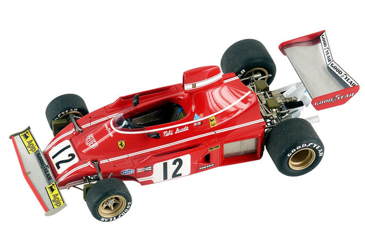 Tameo - TMK 355 FERRARI 312 B3 GP Holland 1974 - White Metal Car Kit - Scale 1:43