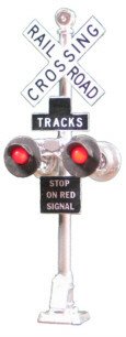 Tomar - Ho Rr Crossing Signal 1pr W/bl