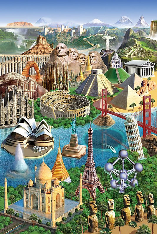Tomax - 1000pc Wonders of the World