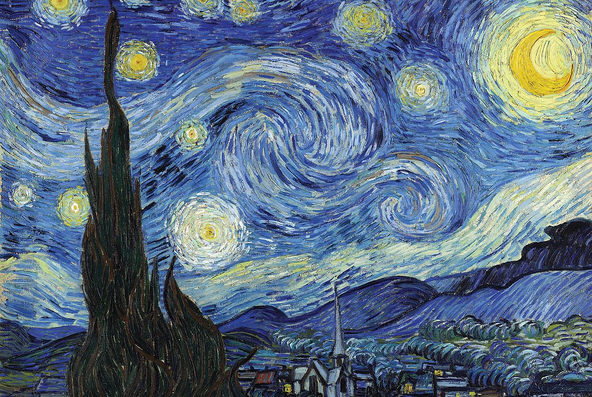 Tomax - 1000pc Starry Night Van Gohg