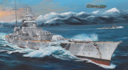 Trumpeter - German Scharnhorst Battleship 1:200