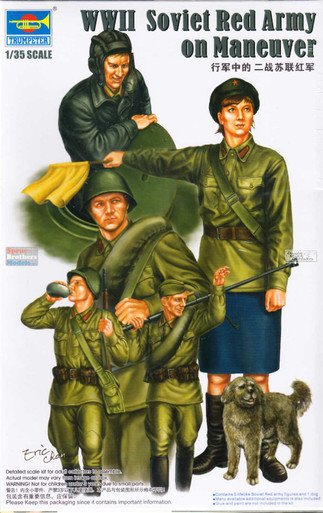 Trumpeter - WWII Soviet Red Army Marching 1:35