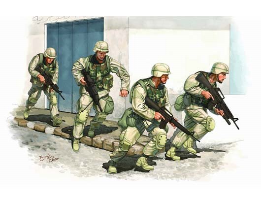 Trumpeter - Us Army in Iraq 1:35
