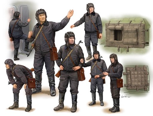 Trumpeter - Soviet Scud B Crew 1:35