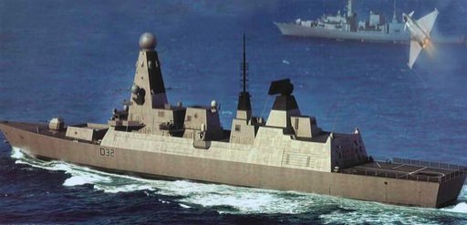 Trumpeter - Hms Type 45 Brit Destroyer:350