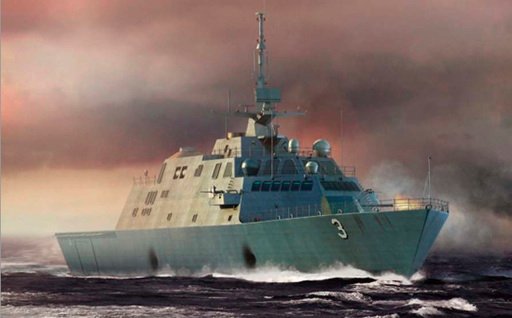 Trumpeter - Uss Fort Worth Lcs-3 1:350