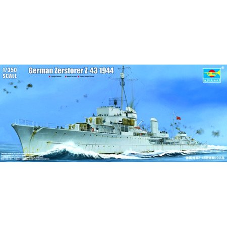 Trumpeter - German Zerstorer Z-43 1:350