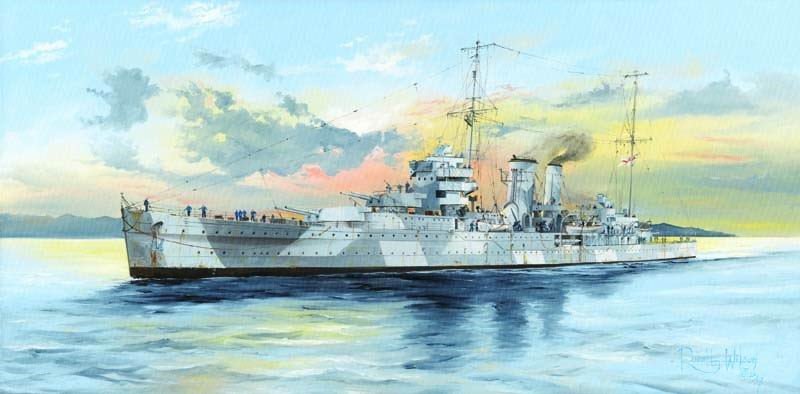 Trumpeter - HMS York Brit Destroyer 1:350