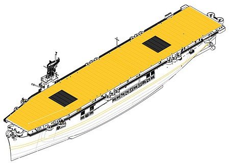 Trumpeter - USS CVE26 Sangamon Aircraft Carr. 1:350