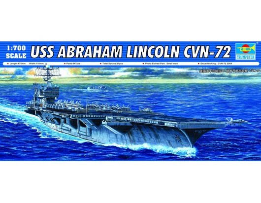 Trumpeter - Uss Abraham Lincoln Cvn-72 700