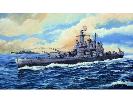 Trumpeter - Uss Washington Bb-56 1:700