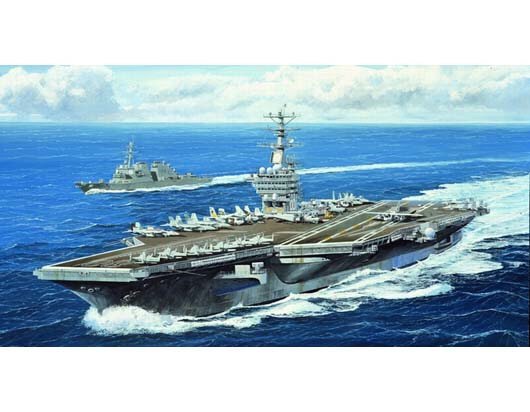 Trumpeter - USS Nimitz CVN68 2005 1:700