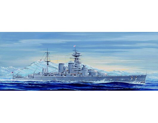 Trumpeter - Hms Hood Battleship 1931 1:700