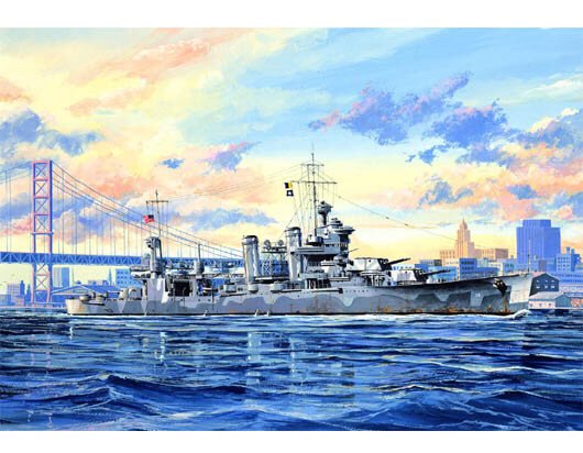 Trumpeter - Uss Quincy Ca-39 1:700
