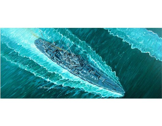 Trumpeter - Uss Vincennes Ca-44 1:700