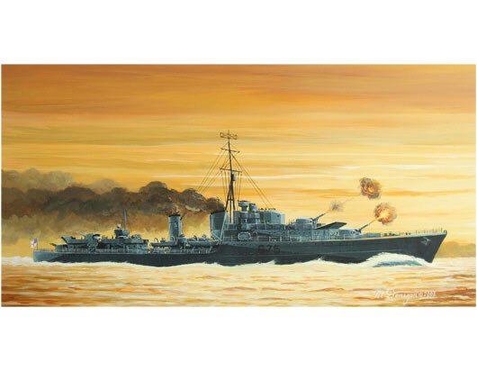 Trumpeter - Hms Eskimo F75 Destroyer 1:700