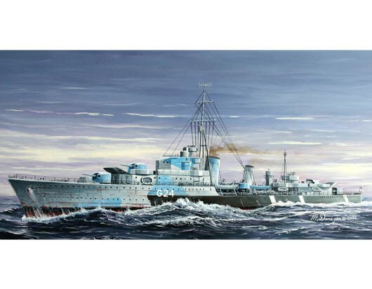 Trumpeter - Hmcs Huron Destroyer 1:700