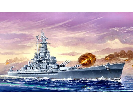 Trumpeter - Uss Massachusetts Bb-59 1:700