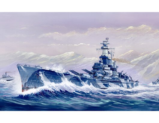 Trumpeter - USS Alabama BB60 1:700