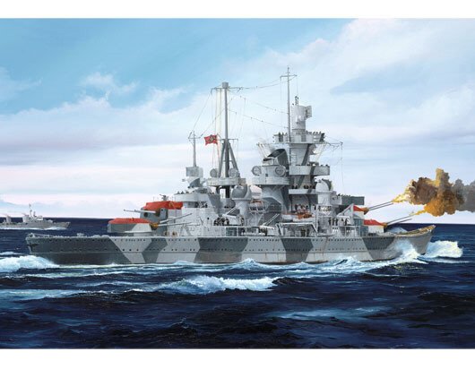 Trumpeter - German Adm Hipper Cruiser :700