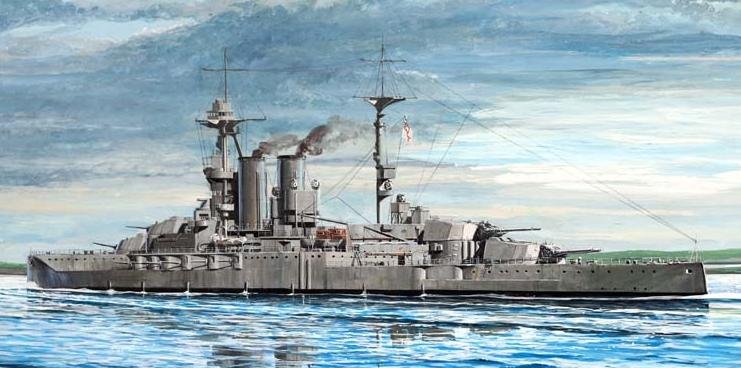 Trumpeter - Hms Warspite 1915 1:700