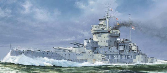 Trumpeter - Hms Warspite Battleship 1:700