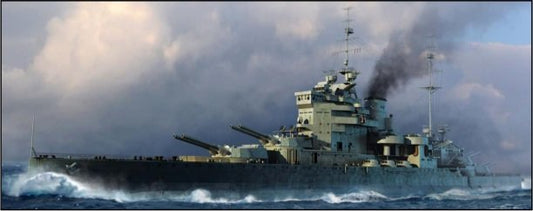 Trumpeter - Hms Valiant Battleship 1:700